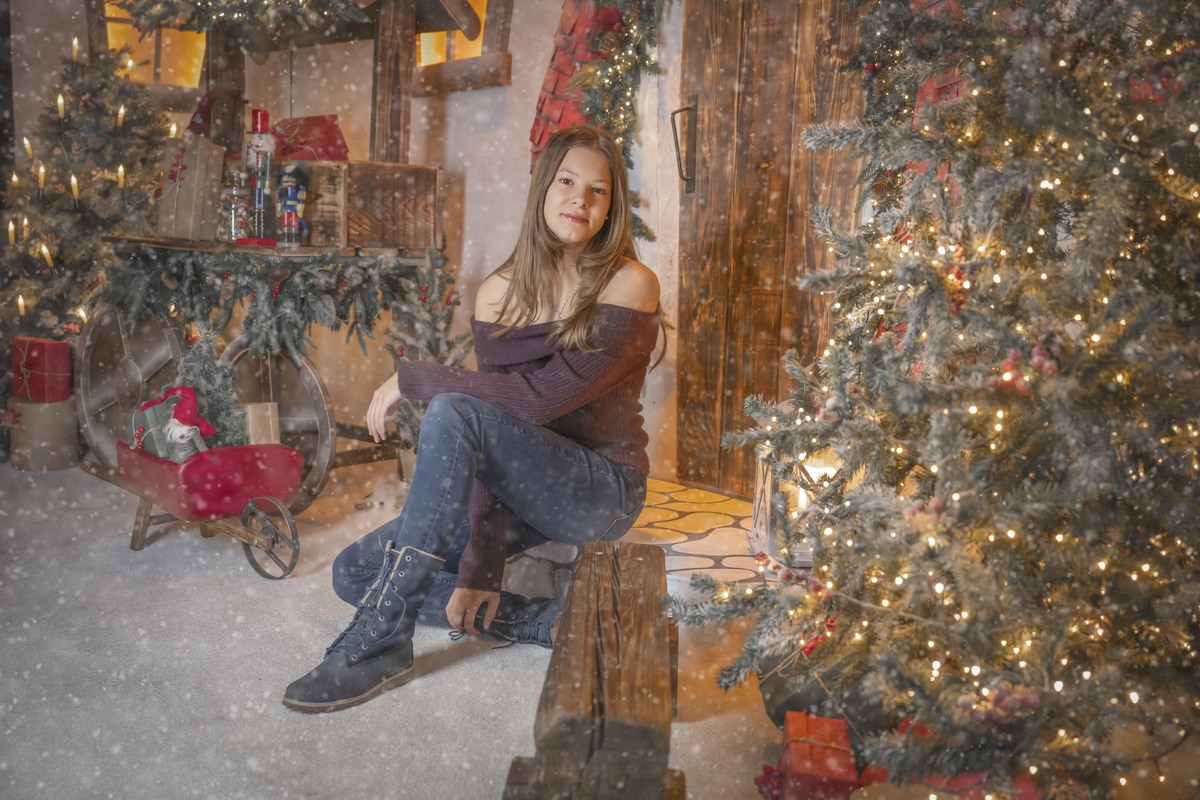 Novogodisnje fotografisanje u studiju Novi Sad